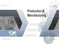브로슈어형 제조,생산3 PPT 패키지(회사소개서, 보고서, 제안서, 기획서, 심플)