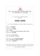  (travel order)