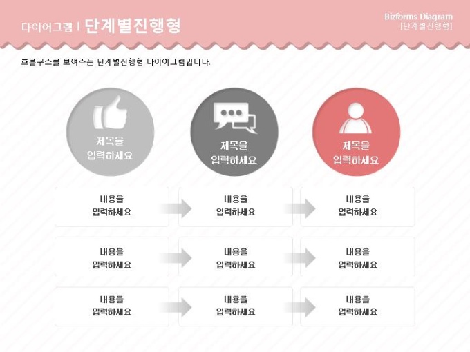 단계별진행형(심플한 단계와 원형) 미리보기