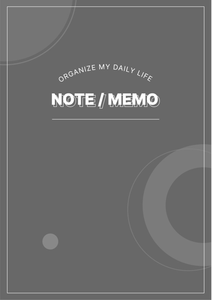 디지털플래너 (라인노트 GOAL PLANNER) 미리보기