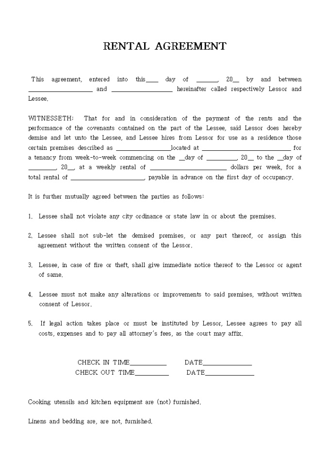 RENTAL AGREEMENT01 미리보기