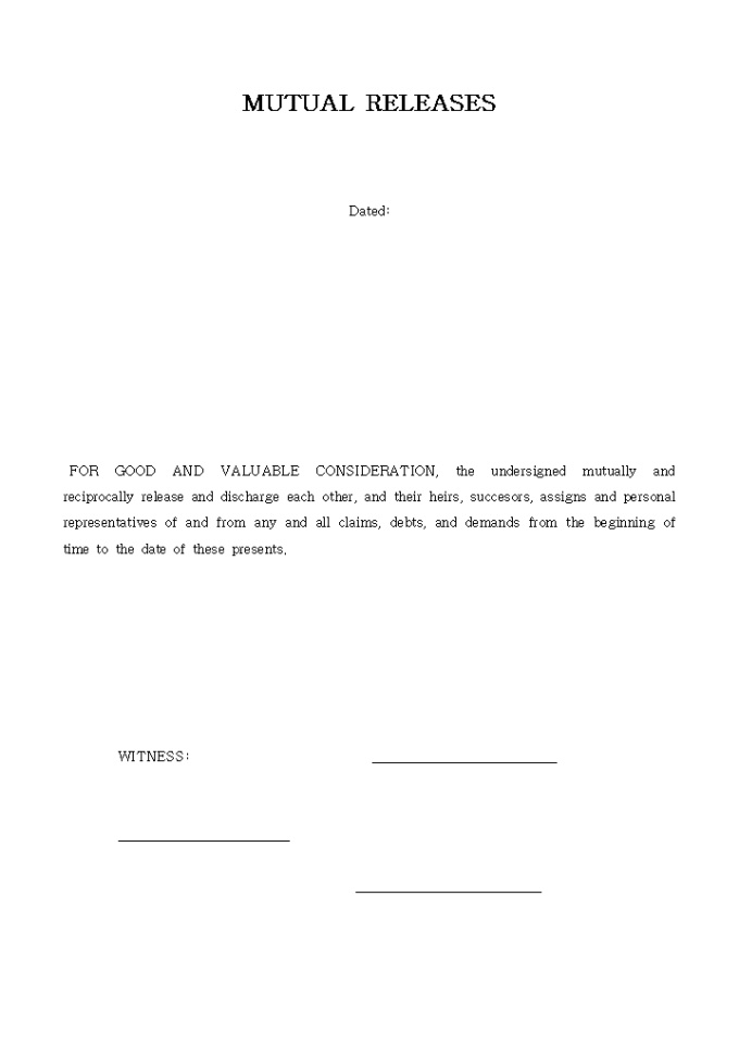 MUTUAL RELEASES 미리보기