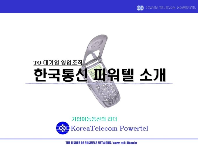 대기업영업 제휴제안서 미리보기