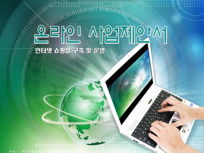 개발구축 제안서(인터넷쇼핑몰 구축 및 운영, 전자상거래) 미리보기