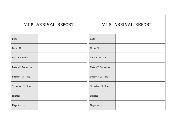 V.I.P. ARRIVAL REPORT(2부) 미리보기