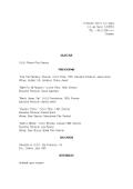 [영문이력서, resume]Film Director(영화감독)_경력