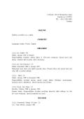 [영문이력서, resume]Waiter(웨이터)_경력