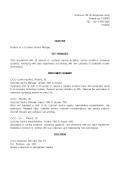 [영문이력서, resume]Customer Service Agent(TM, 고객상담)_경력